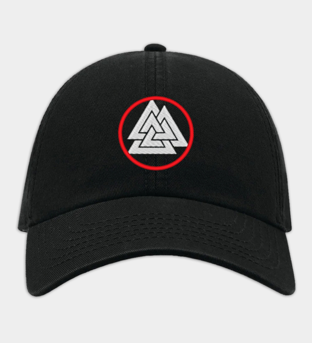 Gorra bordada Valknut