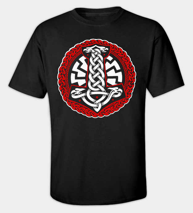 Camiseta Rueda solar nórdica